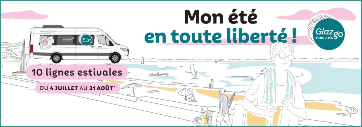 summer shuttle service in the Bay of Quiberon