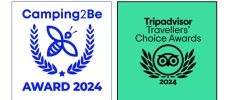 camping2be award 2024 - tripadvisor award 2024