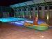 The heated swimming pool is open during the whole season