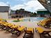 A swimming pool and water slides at the 4 star Camping de La Plage